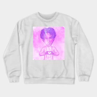 Purple Light Crewneck Sweatshirt